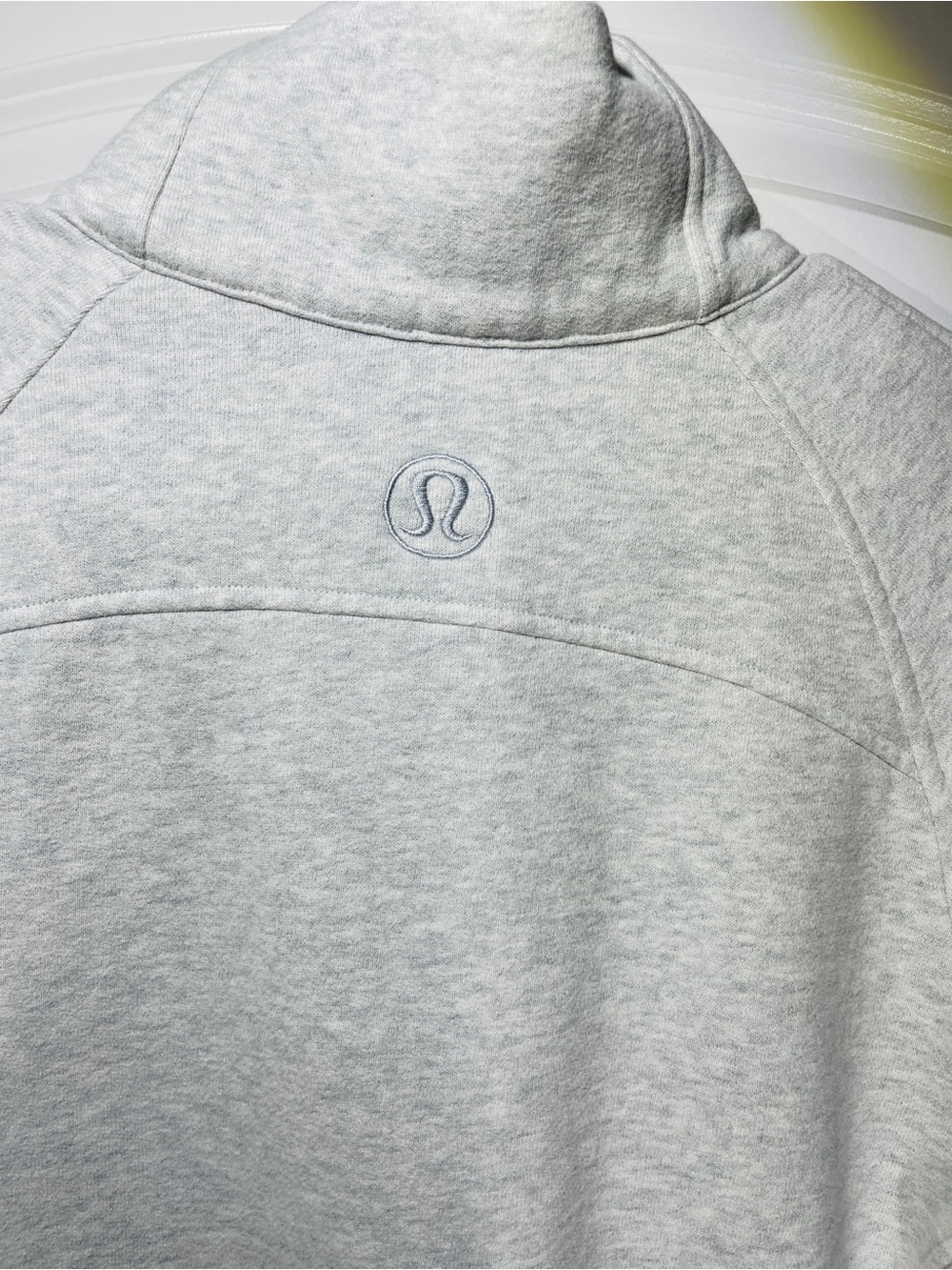 lululemon athletica Light Gray Heather Teddy Jacket